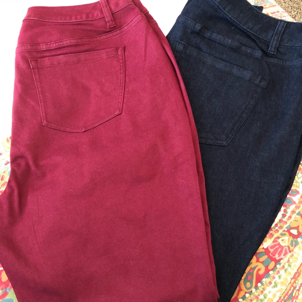 Ladies Lane Bryant skinny jeans size 18